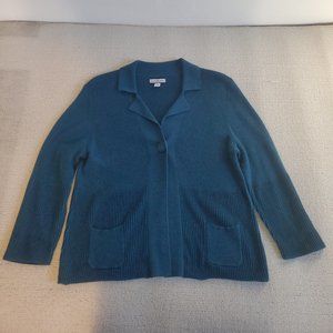 Croft and Barrow - Women's Teal Pull-Over Sweater
